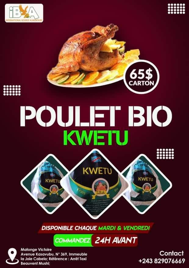 Carton Poulet Kwetu